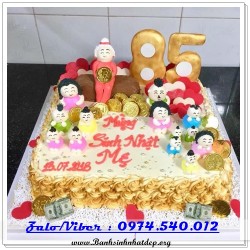 Mẫu Bánh Sinh Nhật Đẹp - A420